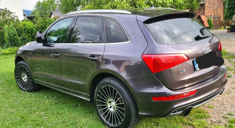 Audi Q5 cena 66000 przebieg: 224000, rok produkcji 2012 z Kęty małe 92